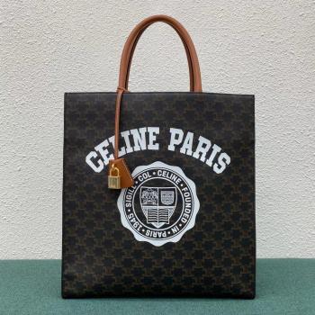 ✔C.E.L.I.N.E    Triomphe Tote  s:28*32*8*cm  //  m:37*40*9*cm